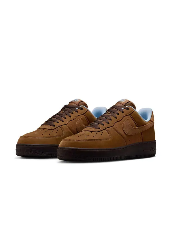 Кроссовки air force 1 low 'light british tan' Nike — изображение 3 из 4, светлый бежевый/синий