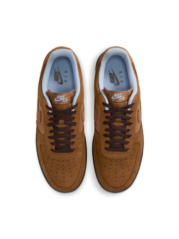 Кроссовки air force 1 low 'light british tan' Nike — изображение 4 из 4, светлый бежевый/синий