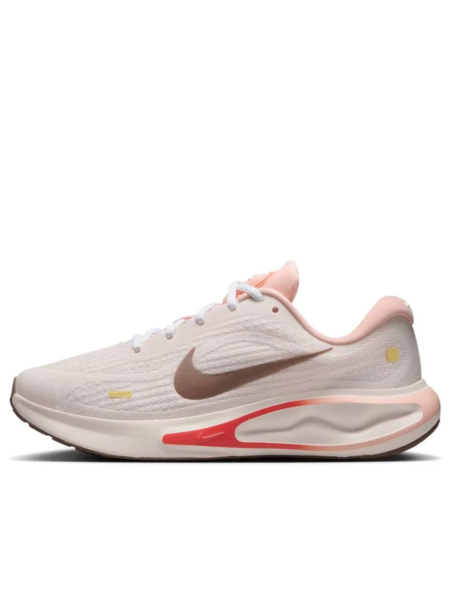 Кроссовки (WMNS) Nike Journey Run 'Sail Pink Brown' — изображение 1 из 6, бежевый