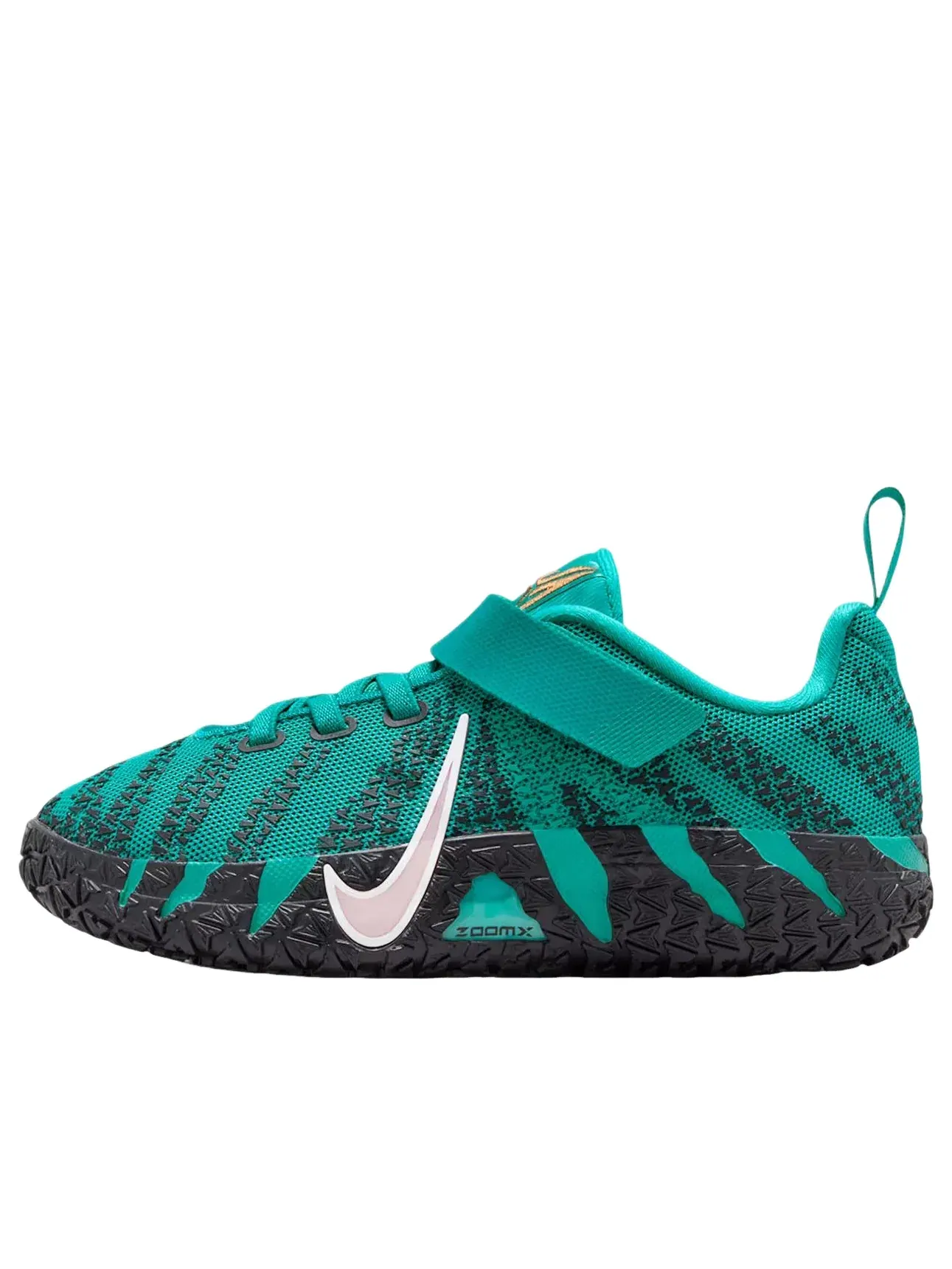 Детские кроссовки для мальчиков с закрытой шнуровкой Nike Ja 3 Scratch 3.0 — изображение 1 из 6, зеленый