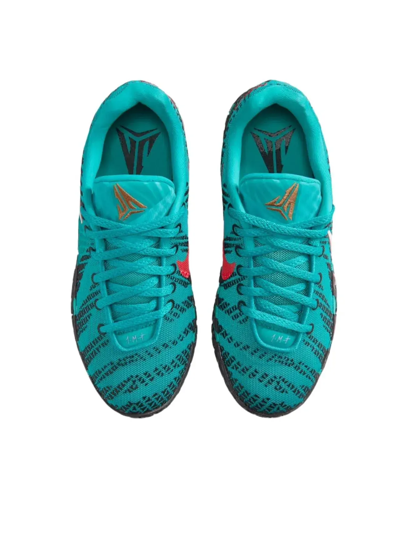 Кроссовки (GS) Nike Ja 3 'Scratch 3.0' — изображение 3 из 5, зеленый