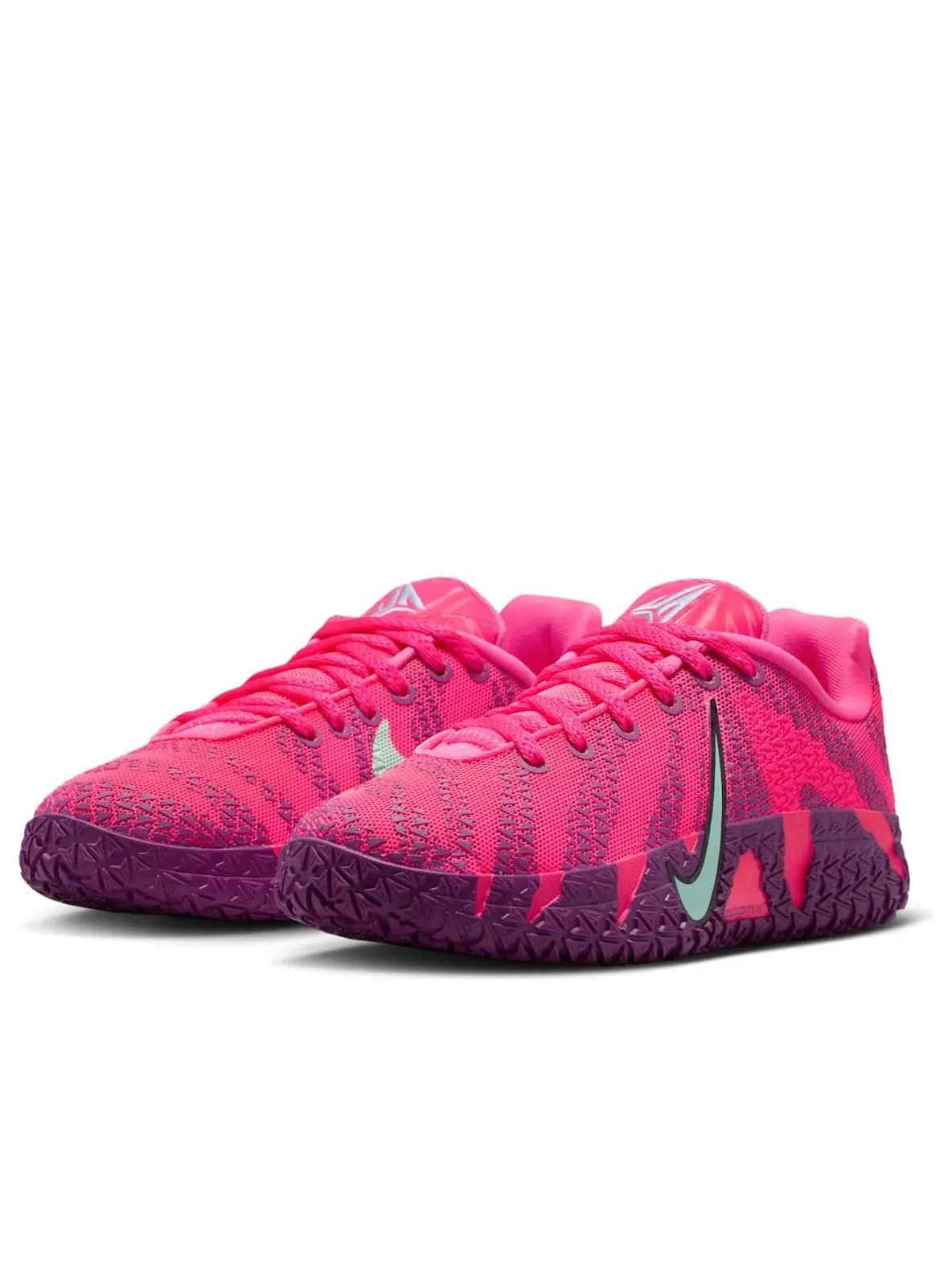 Кроссовки (GS) Nike Ja 3 'Max Volume' — изображение 4 из 6, розовый