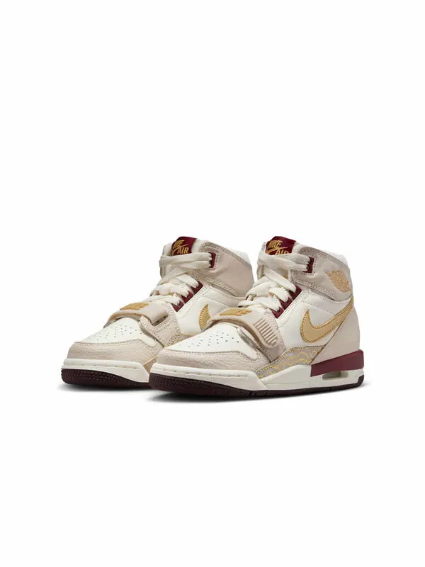 Кроссовки legacy 312 'year of the snake' Air Jordan — изображение 3 из 4, белый/золотистый