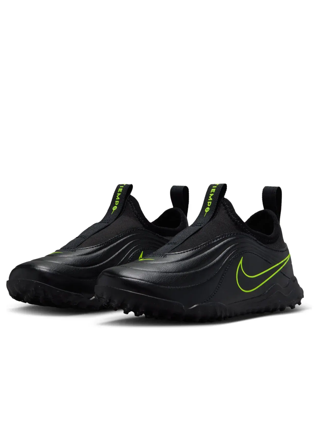 Кроссовки (PS) Nike Tiempo Maestro Flex TF 'Black Volt' — изображение 4 из 6, черный