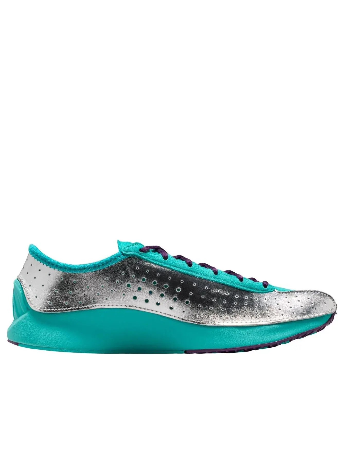 Кроссовки (WMNS) Nike Air Superfly 'Metallic Silver Cabana Night Purple' — изображение 6 из 6, синий