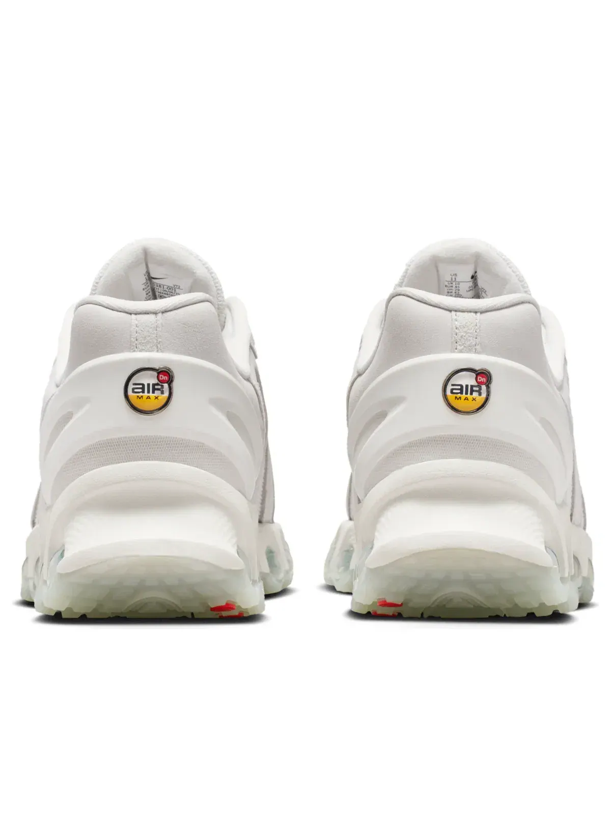 Кроссовки Nike Air Max DN8 Leather 'Platinum Tint Light Smoke Grey' IB6381-001 — изображение 3 из 6, белый
