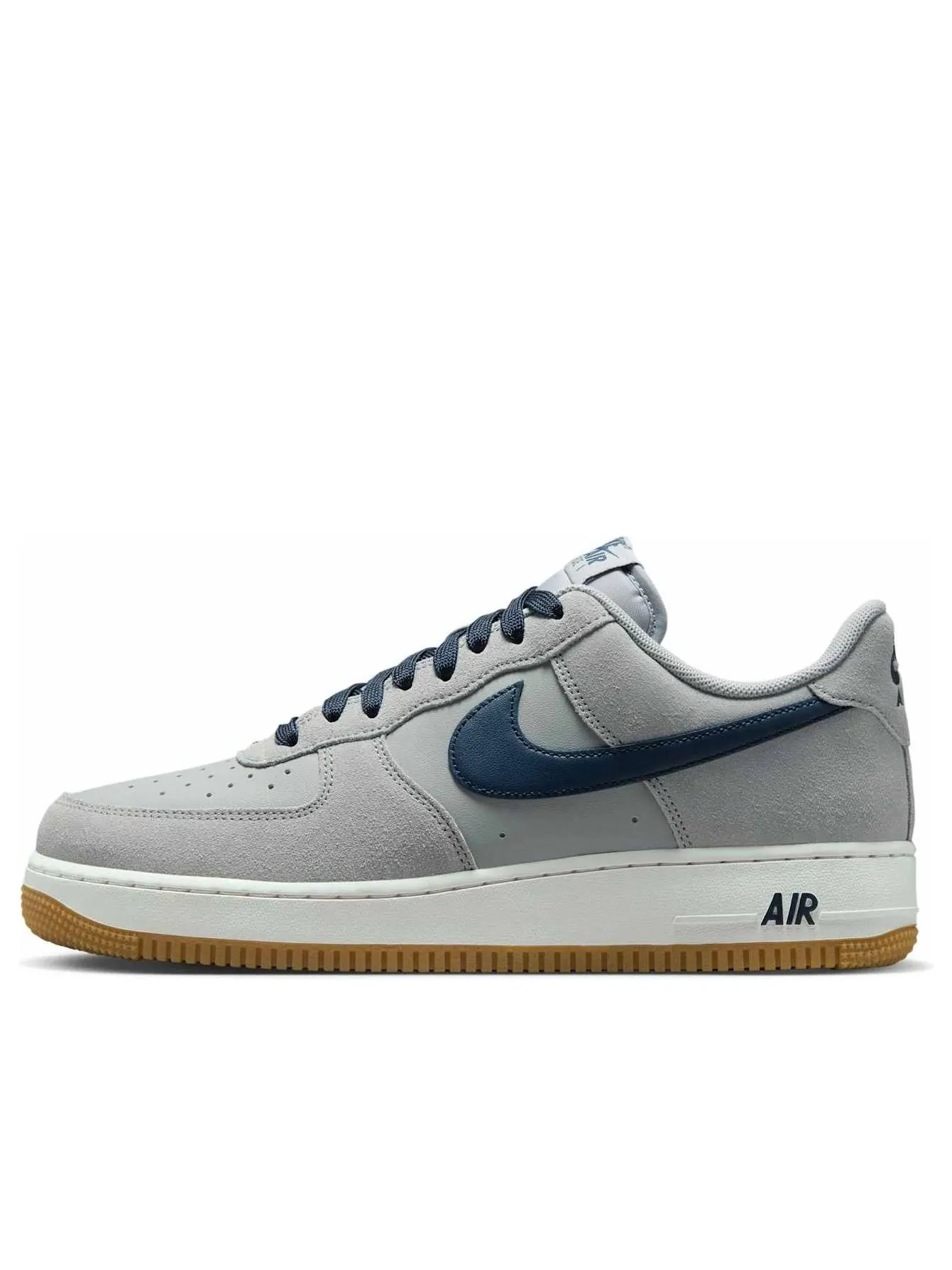 Кроссовки Nike Air Force 1 '07 LV8 'Light Smoke Grey Armory Navy' — изображение 1 из 6, серый
