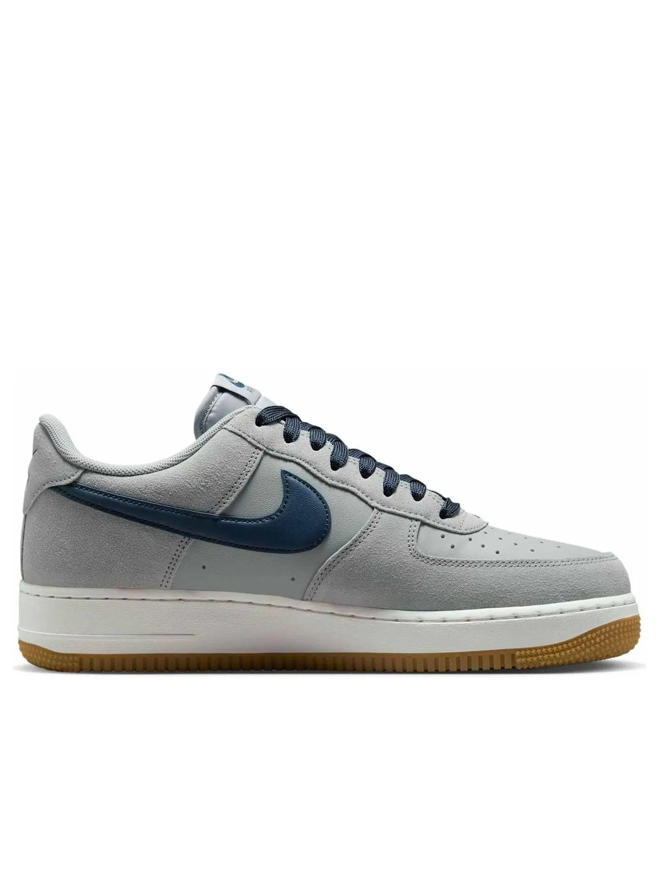 Кроссовки Nike Air Force 1 '07 LV8 'Light Smoke Grey Armory Navy' — изображение 2 из 6, серый
