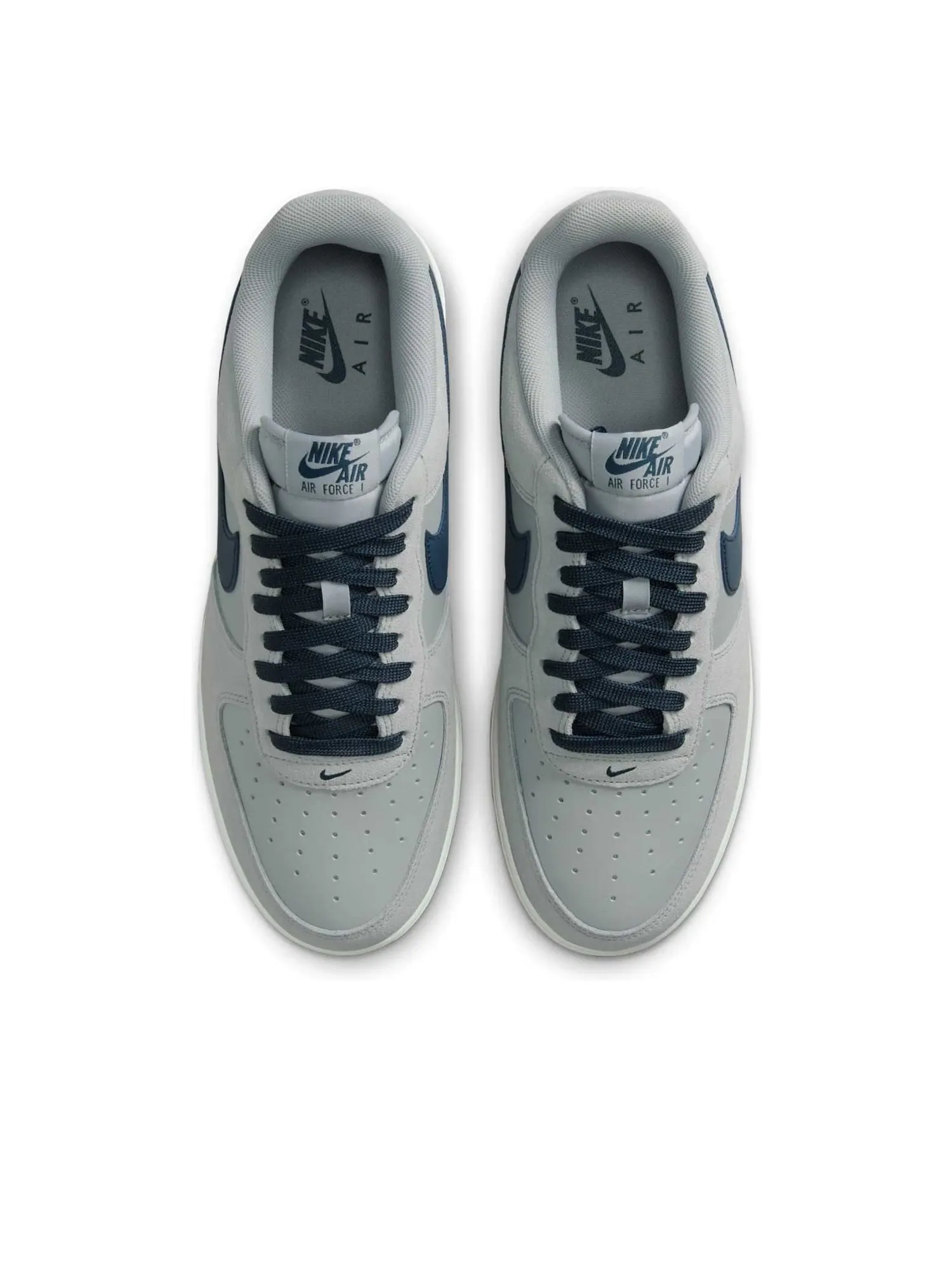 Кроссовки Nike Air Force 1 '07 LV8 'Light Smoke Grey Armory Navy' — изображение 4 из 6, серый