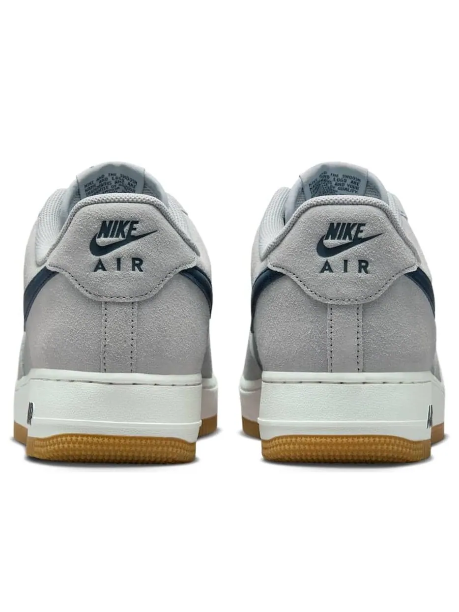 Кроссовки Nike Air Force 1 '07 LV8 'Light Smoke Grey Armory Navy' — изображение 5 из 6, серый