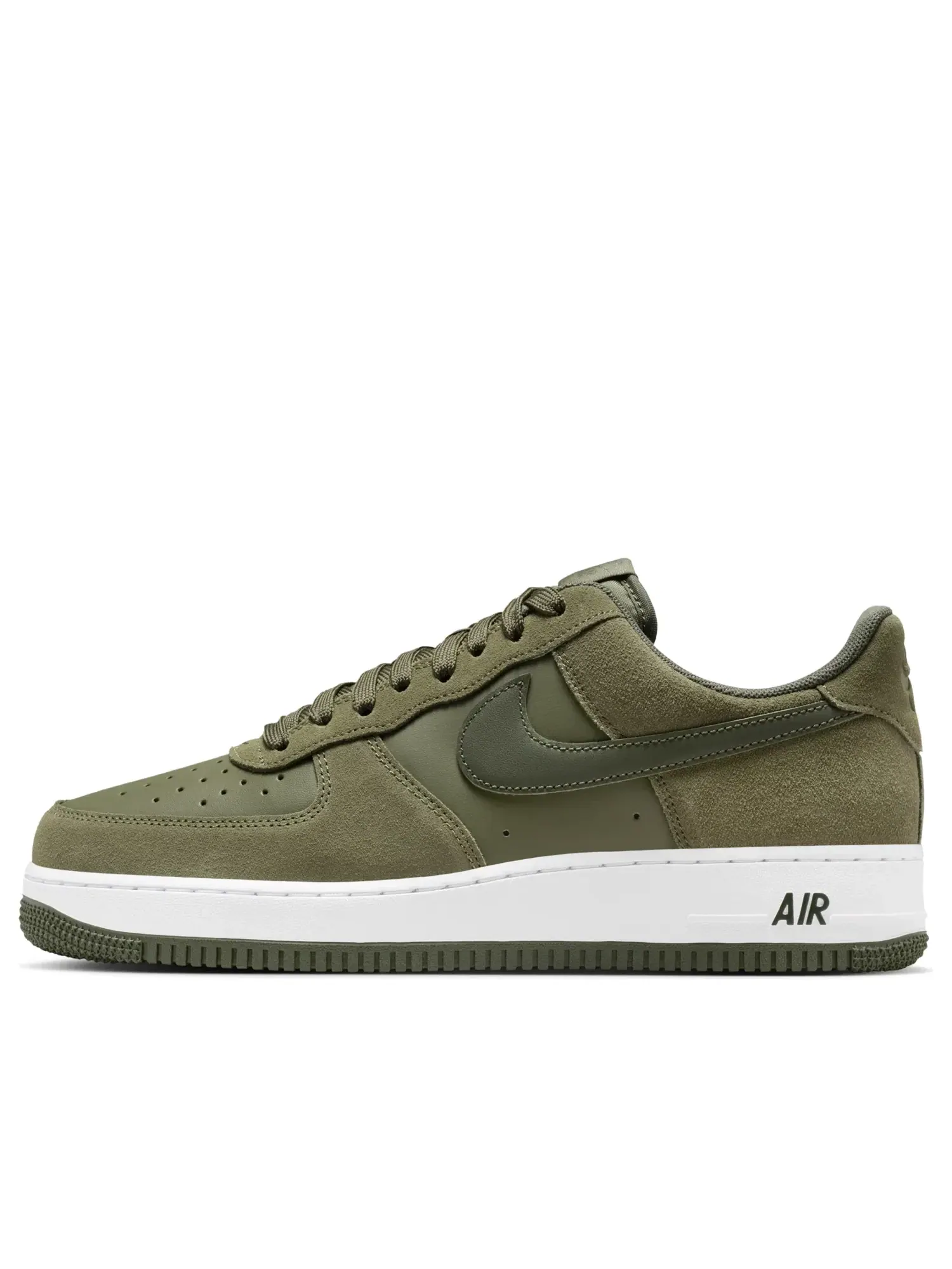 Кроссовки Nike Air Force 1 Low '07 LV8 'Medium Olive White' IB6388-200 — изображение 1 из 6, оливковый зеленый