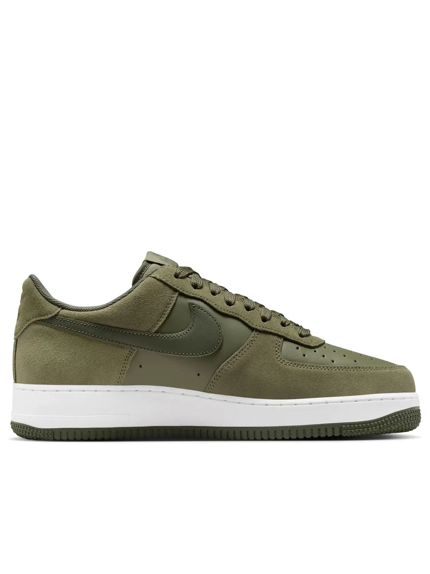 Кроссовки Nike Air Force 1 Low '07 LV8 'Medium Olive White' IB6388-200 — изображение 2 из 6, оливковый зеленый