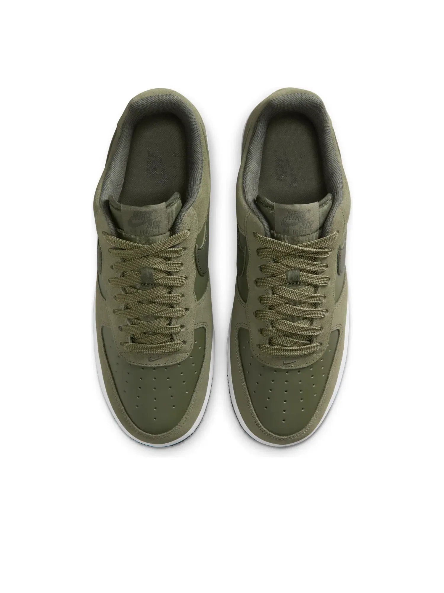 Кроссовки Nike Air Force 1 Low '07 LV8 'Medium Olive White' IB6388-200 — изображение 3 из 6, оливковый зеленый