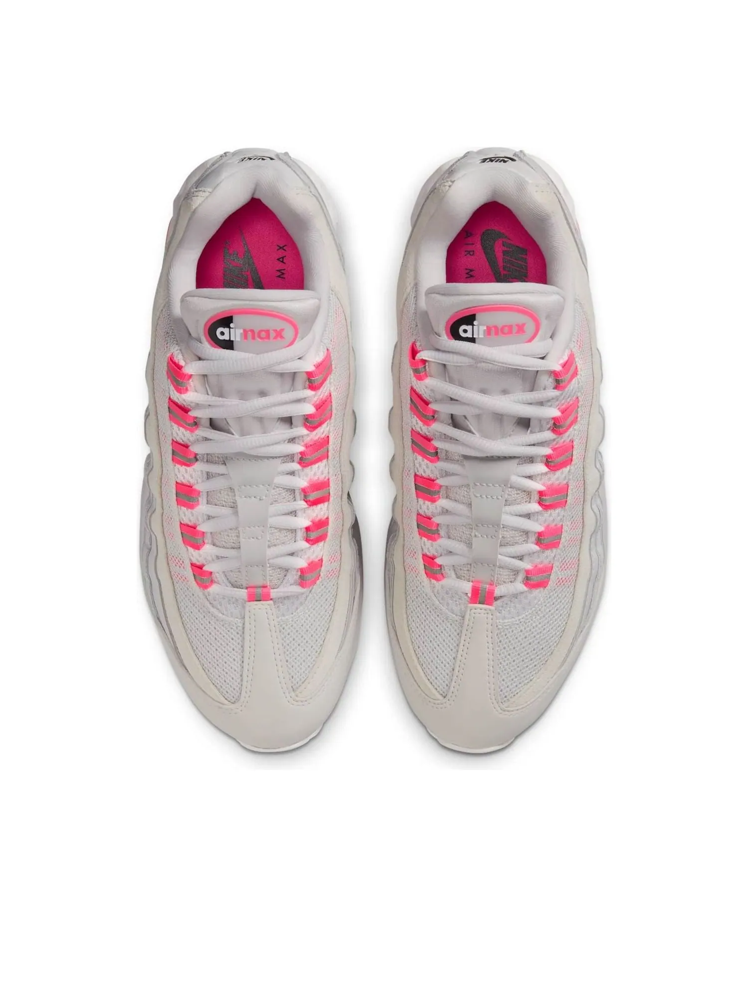 Кроссовки Nike Air Max 95 OG 'Vast Grey Hyper Pink' — изображение 2 из 6