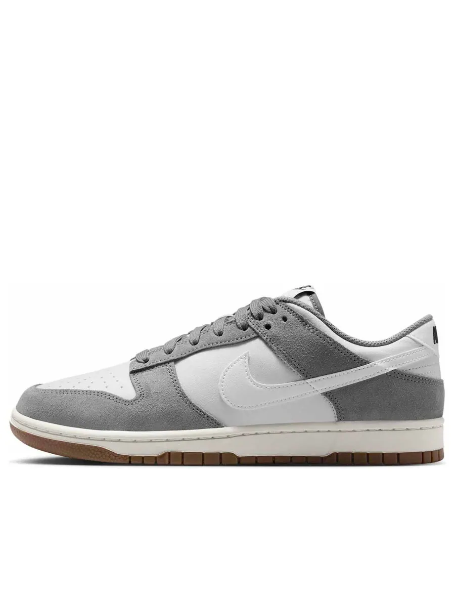 Кроссовки Nike Dunk Low 'Grey Suede' — изображение 1 из 6, серый