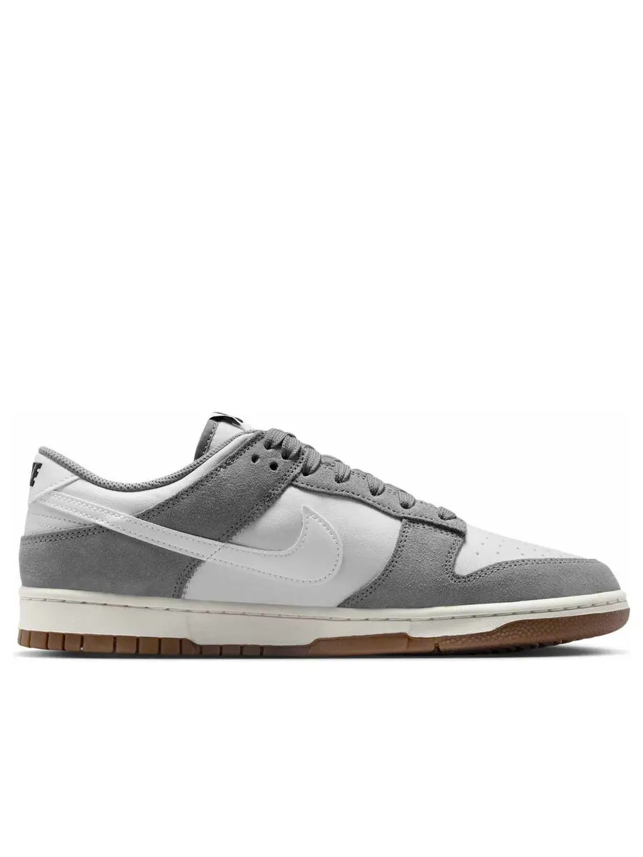 Кроссовки Nike Dunk Low 'Grey Suede' — изображение 2 из 6, серый