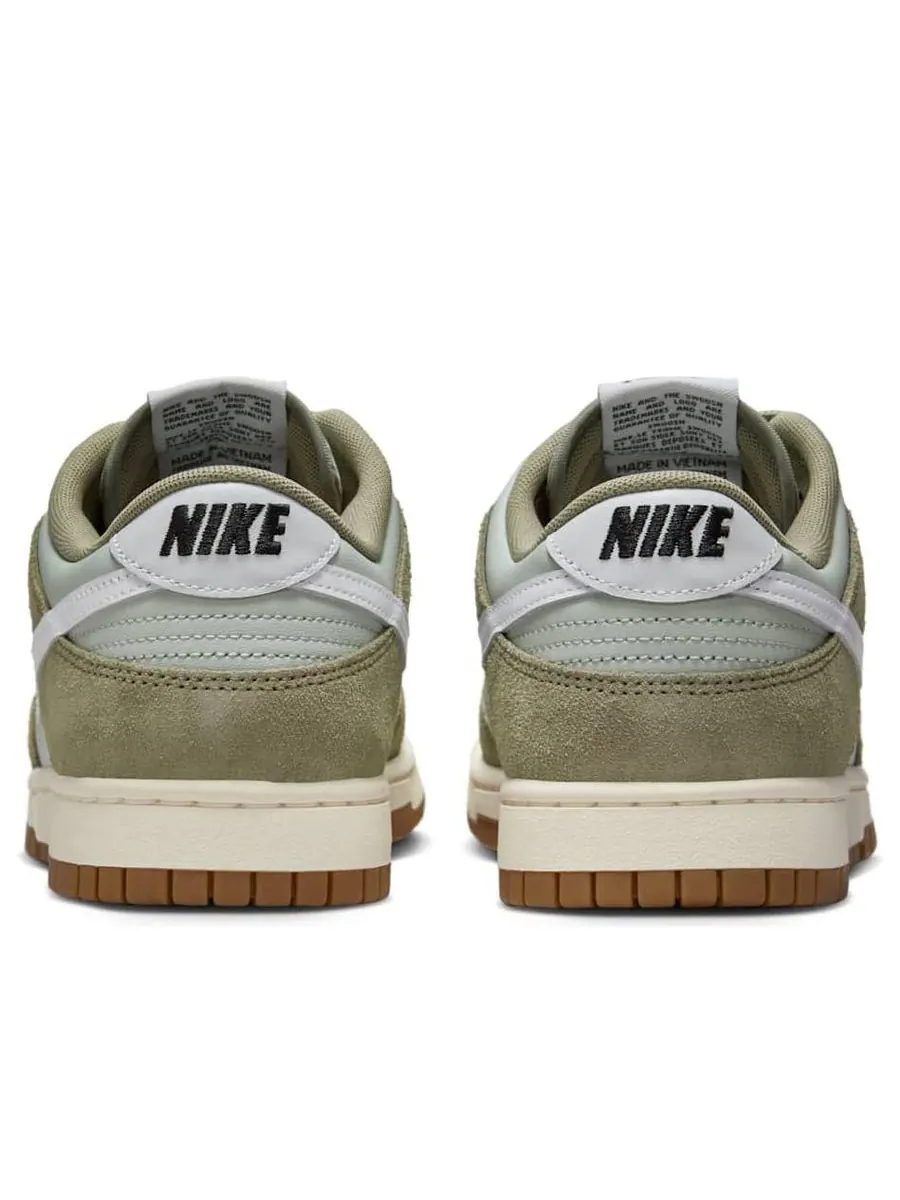 Кроссовки Nike Dunk Low Retro SE 'Light Silver Light Army Sail' — изображение 5 из 6, зеленый