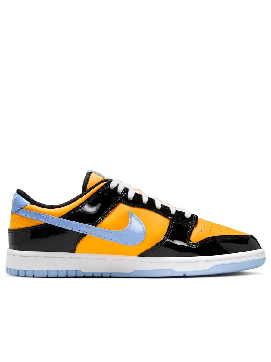 Кроссовки Nike Dunk Low Retro SE 'Black Laser Orange' — изображение 2 из 6, желтый