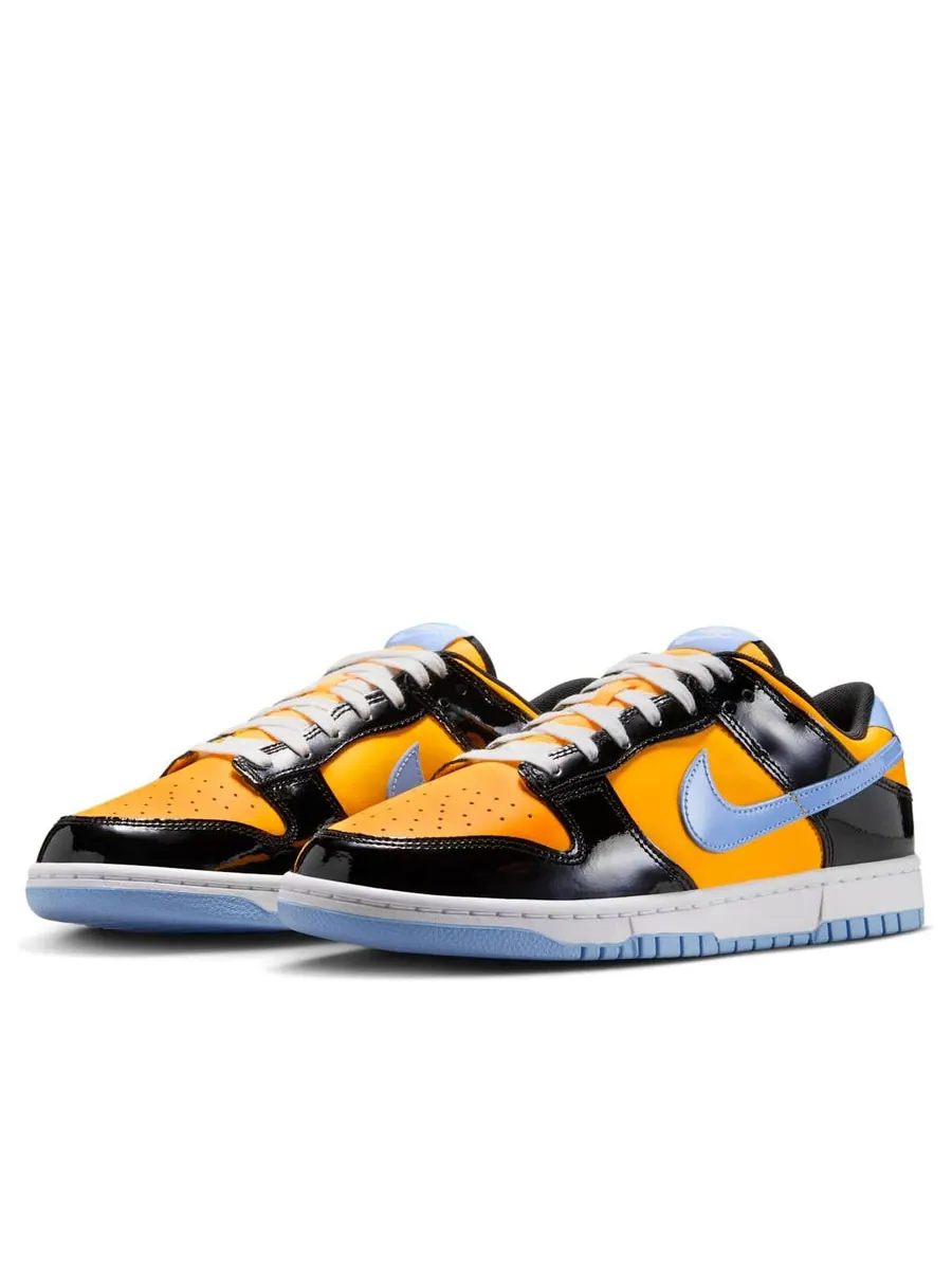 Кроссовки Nike Dunk Low Retro SE 'Black Laser Orange' — изображение 3 из 6, желтый