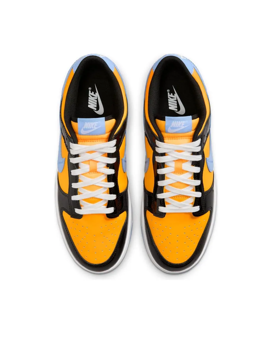 Кроссовки Nike Dunk Low Retro SE 'Black Laser Orange' — изображение 4 из 6, желтый