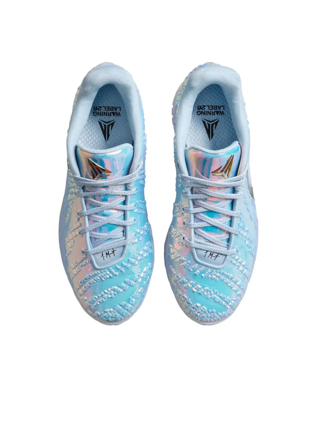 Кроссовки Nike Ja 3 EP с предупреждающей этикеткой — изображение 3 из 6, синий
