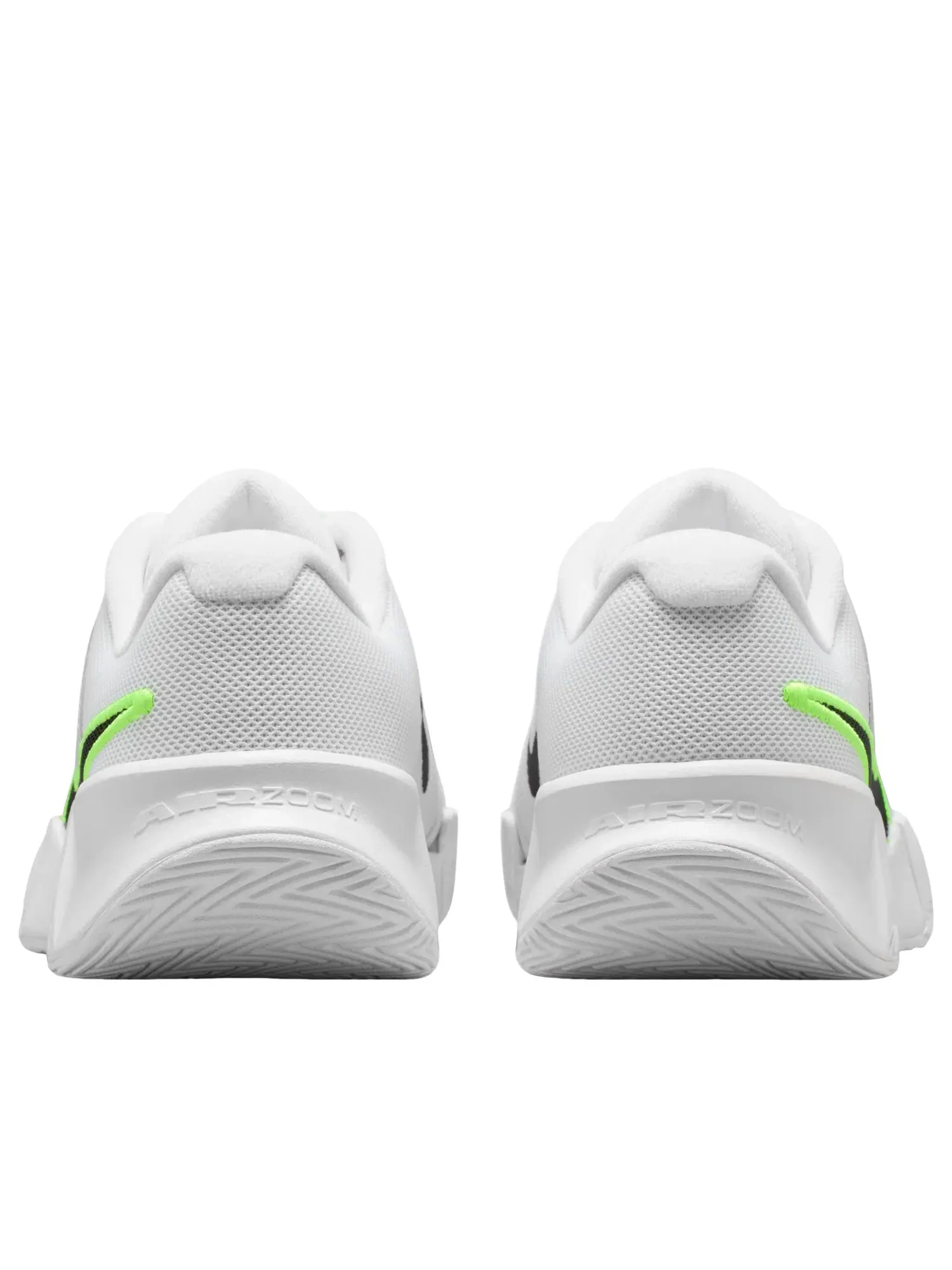 Женские кроссовки для тенниса с шнуровкой Nike GP Challenge Pro PRM White Black Volt — изображение 5 из 7, белый