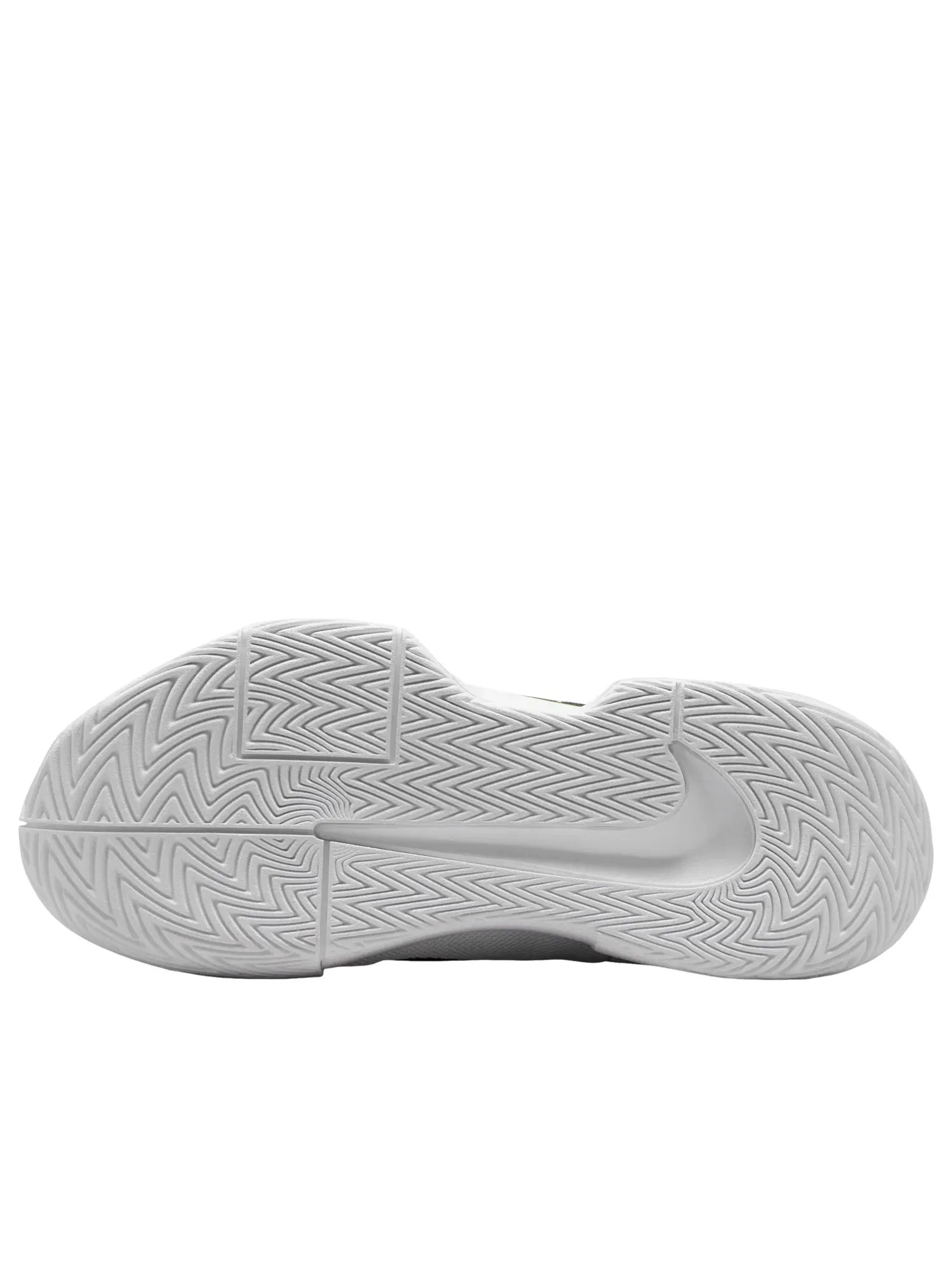 Женские кроссовки для тенниса с шнуровкой Nike GP Challenge Pro PRM White Black Volt — изображение 7 из 7, белый
