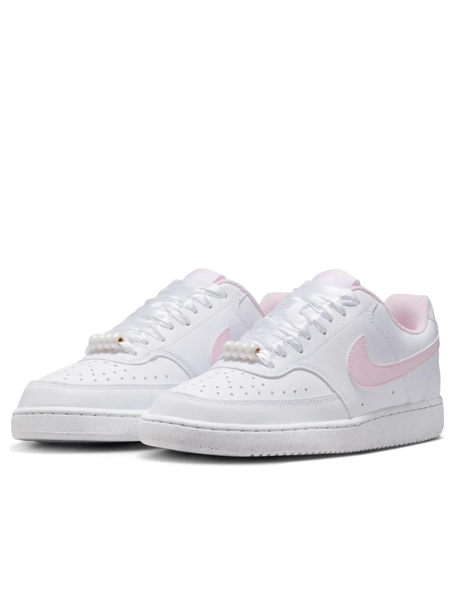 Кроссовки Nike Court Vision Low 'White Pink Foam' B6652-101 — изображение 4 из 6, белый