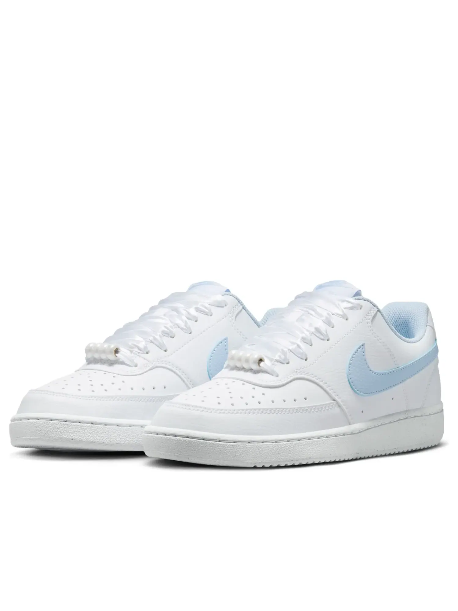 Кроссовки Nike Court Vision Low 'White Hydrogen Blue' B6652-102 — изображение 4 из 6, белый