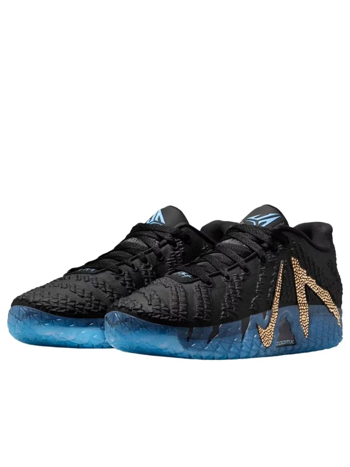 Кроссовки Nike x Swarovski Ja 3 «Черные» — изображение 3 из 6, черный