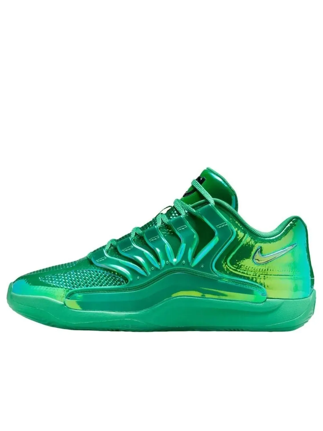 Кроссовки Nike KD 18 LX 'All-Star Warning Label' — изображение 1 из 6, зеленый