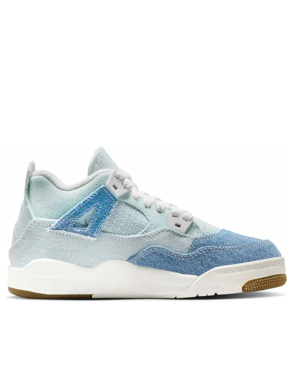 (PS) Air Jordan 4 Retro 'Denim Worn Blue' — изображение 6 из 6, джинсовый синий/синий