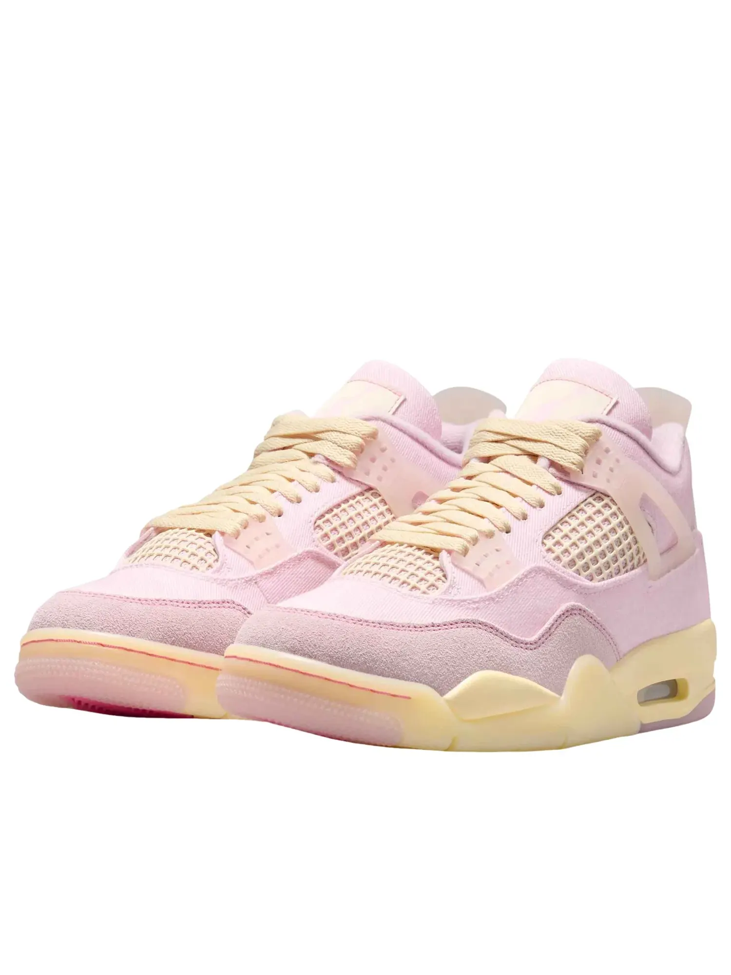 Кроссовки Air Jordan 4 Retro 'Iced Carmine' IB6715-600 — изображение 5 из 6, розовый