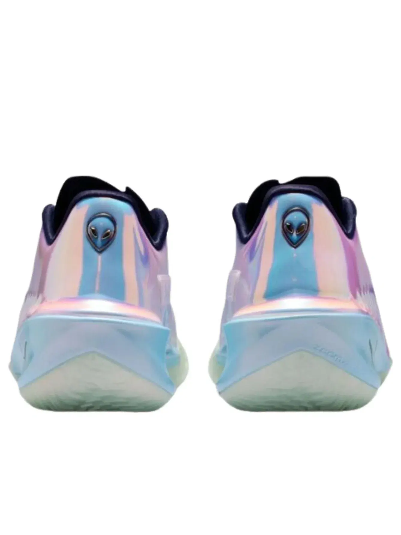 Мужские кроссовки для баскетбола с кожаным верхом Nike Air Zoom GT Cut 4 All-Star Warning Label — изображение 4 из 6, мульти