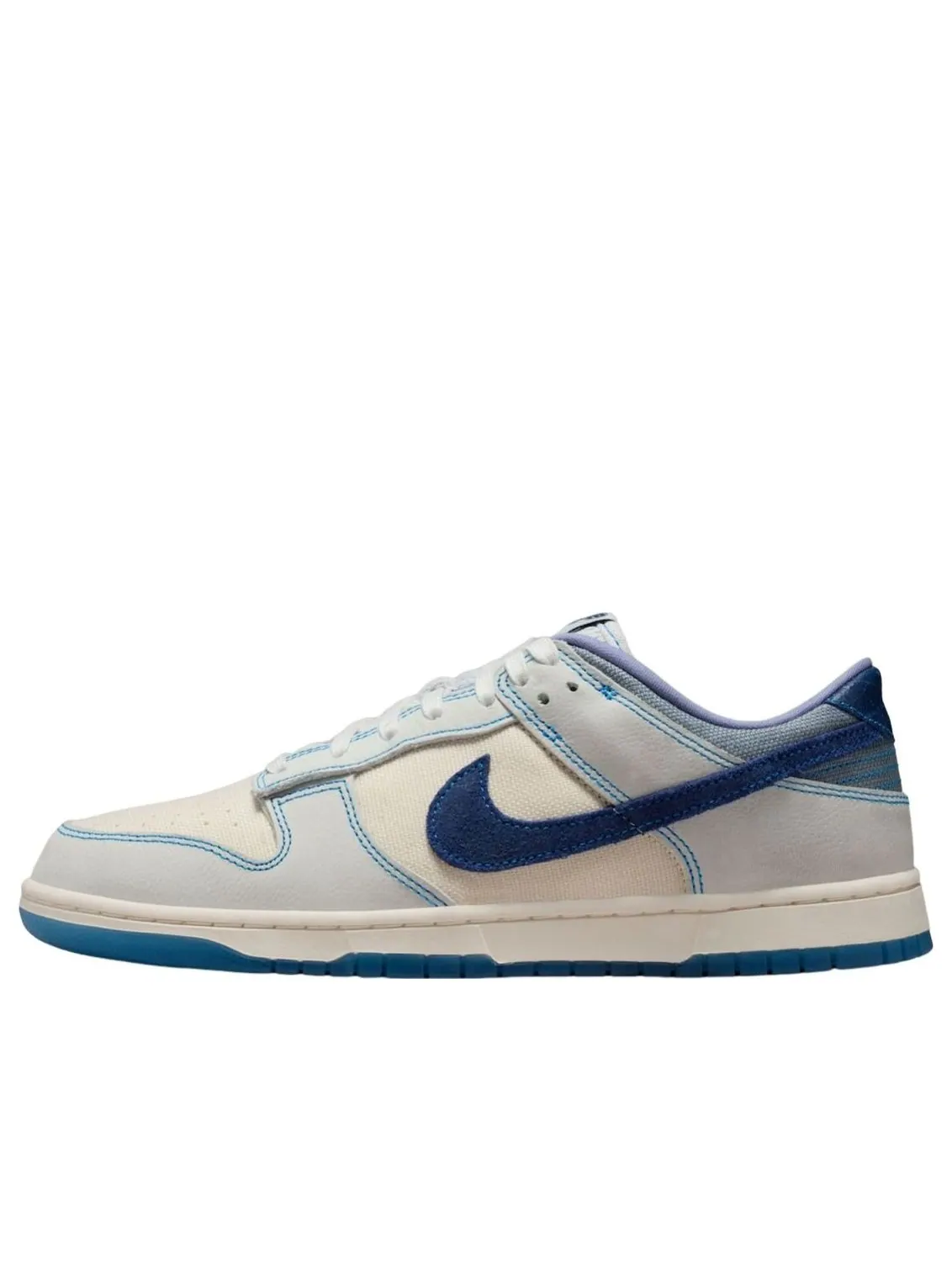 Кроссовки Nike Dunk Low 'Blue Void' B6752-101 — изображение 1 из 5, белый/платиновый//синий