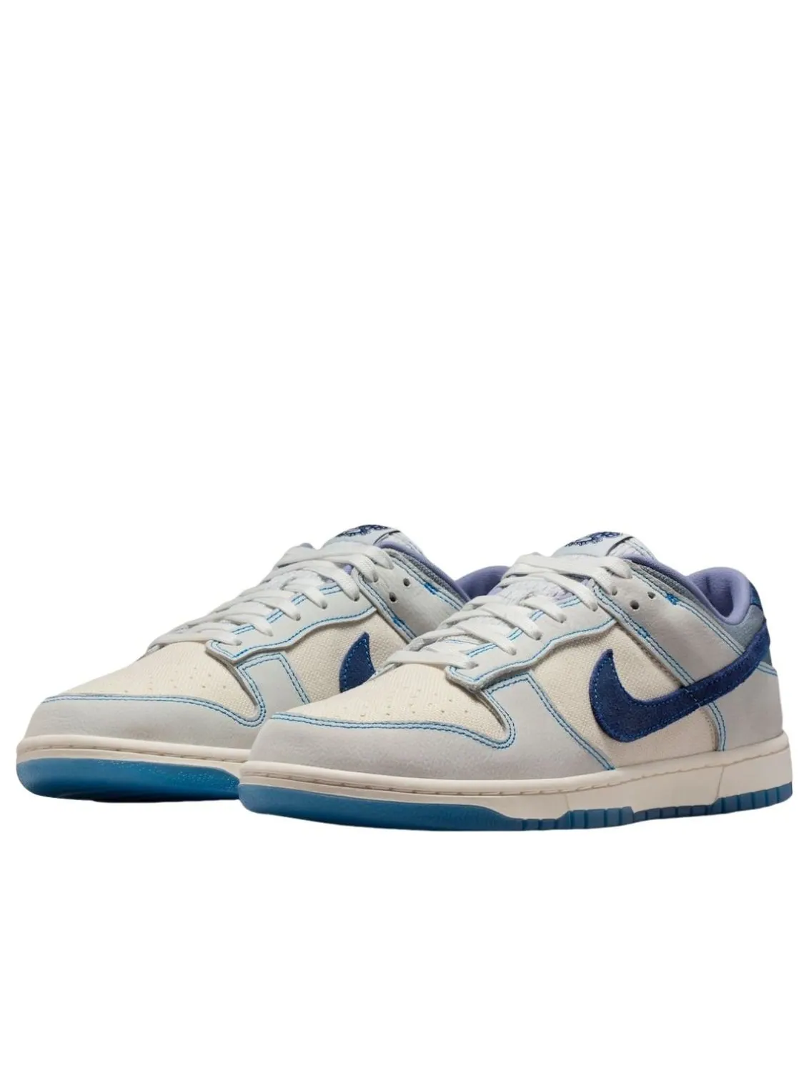 Кроссовки Nike Dunk Low 'Blue Void' B6752-101 — изображение 2 из 5, белый/платиновый//синий