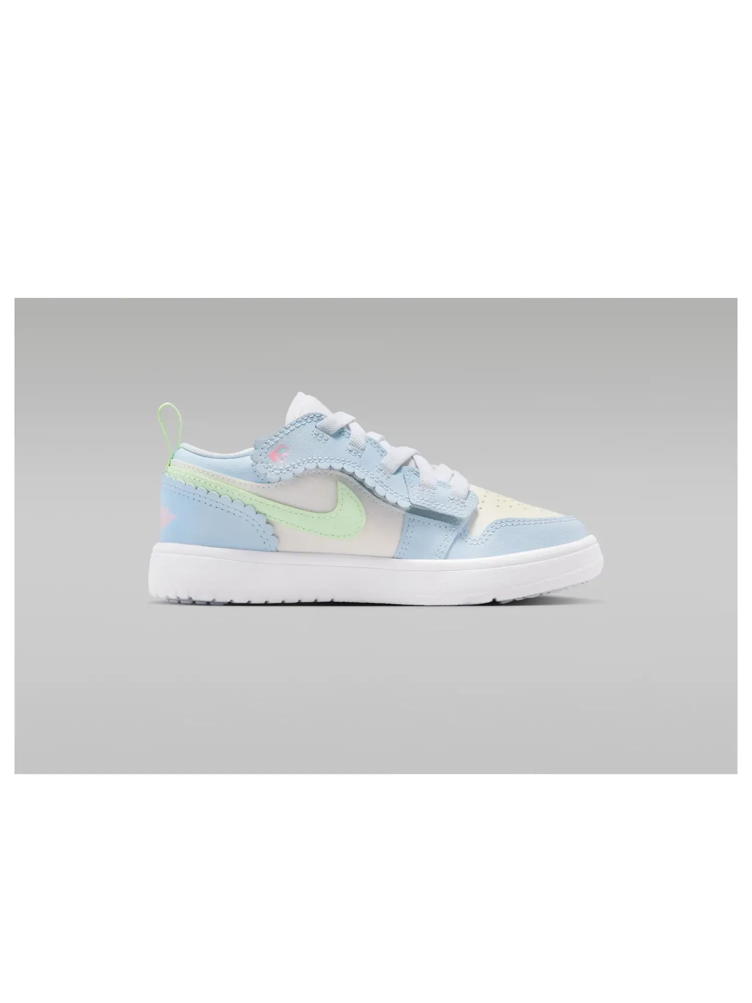 Кроссовки Air Jordan 1 Low ALT SE 'Half Blue Sail Vapor Green' IB7117-403 — изображение 6 из 6, синий