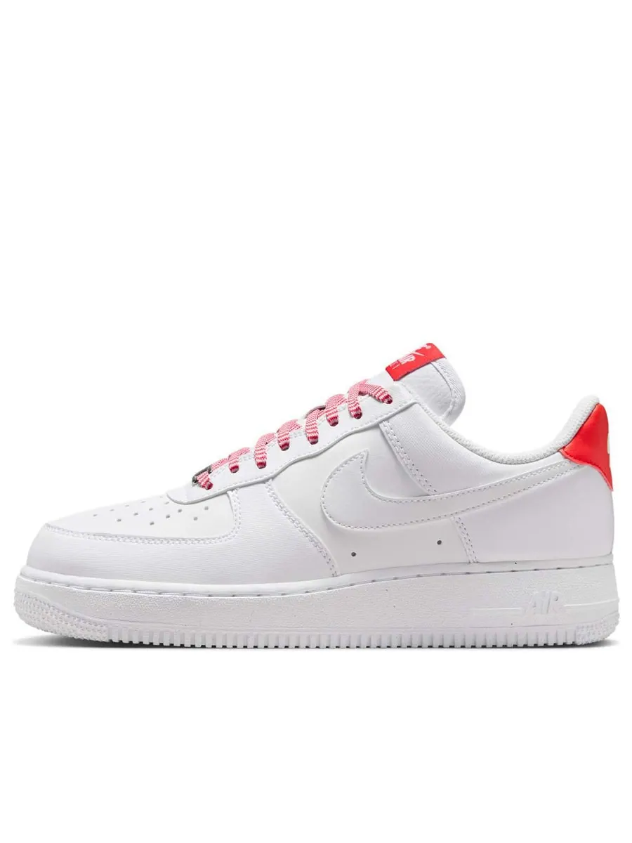 Кроссовки (WMNS) Nike Air Force 1 '07 'White Pink Light Crimson' — изображение 1 из 6, белый