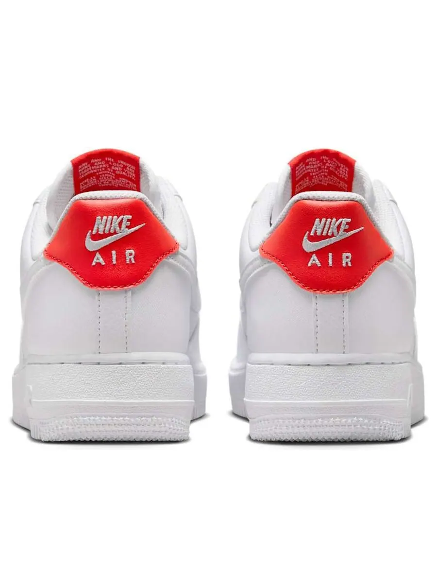 Кроссовки (WMNS) Nike Air Force 1 '07 'White Pink Light Crimson' — изображение 5 из 6, белый