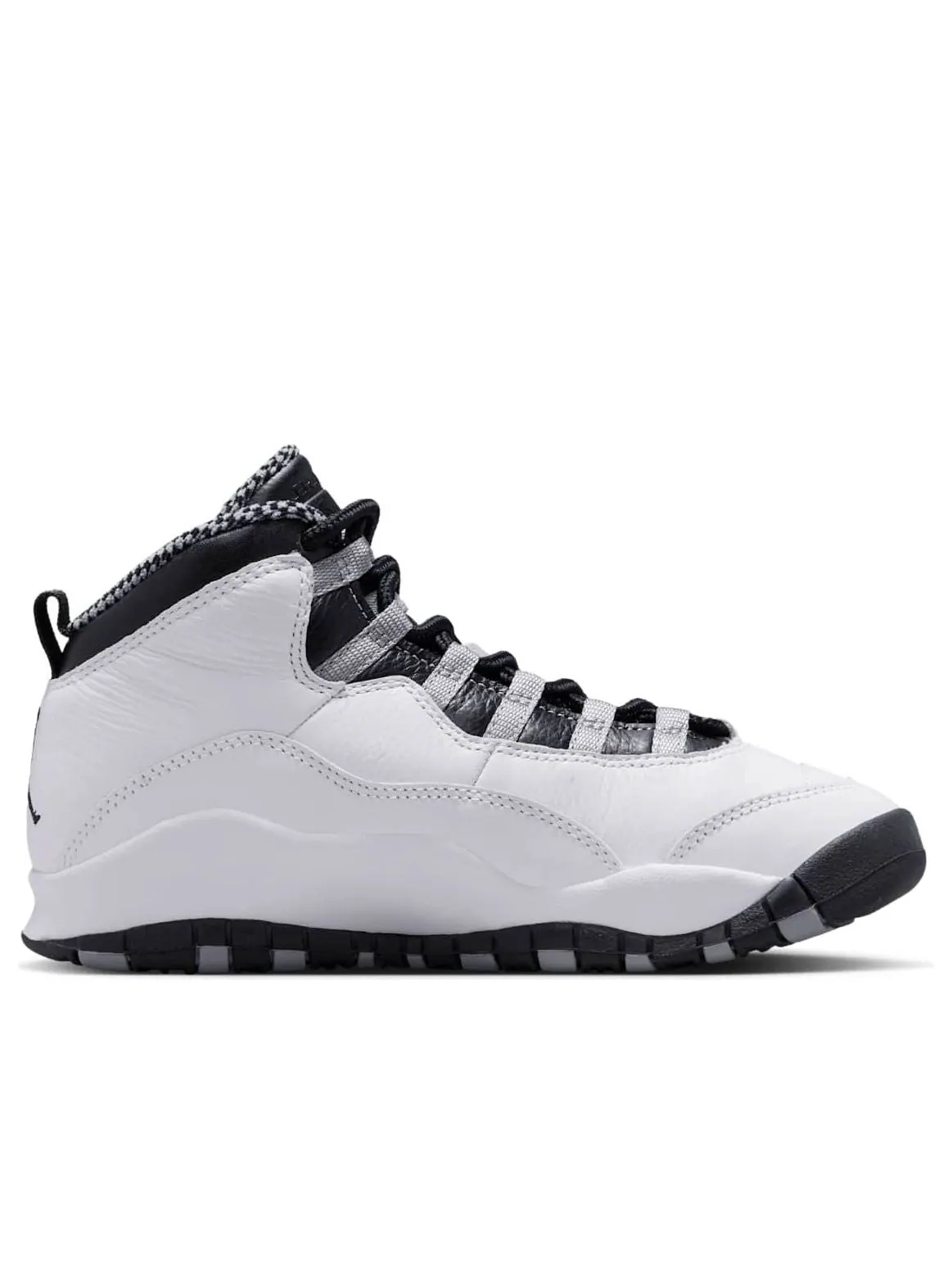 Кроссовки (GS) Air Jordan 10 OG 'Steel Grey' — изображение 6 из 6, серый