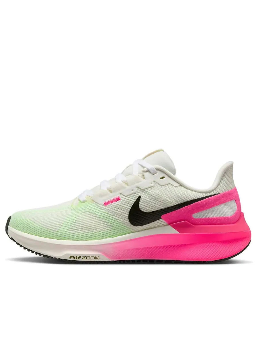Кроссовки (WMNS) Nike Structure 25 'Sail Hyper Pink Bright Crimson Sequoia' — изображение 1 из 6, бежевый