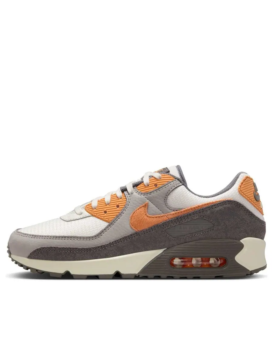 Кроссовки Nike Air Max 90 Premium 'Flat Pewter Copper Moon' — изображение 1 из 6, серый