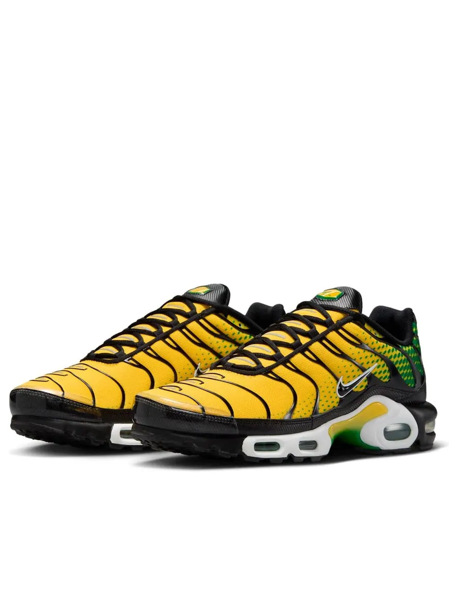 Кроссовки Nike Air Max Plus 'Varsity Maize Pine Green' — изображение 3 из 6, желтый
