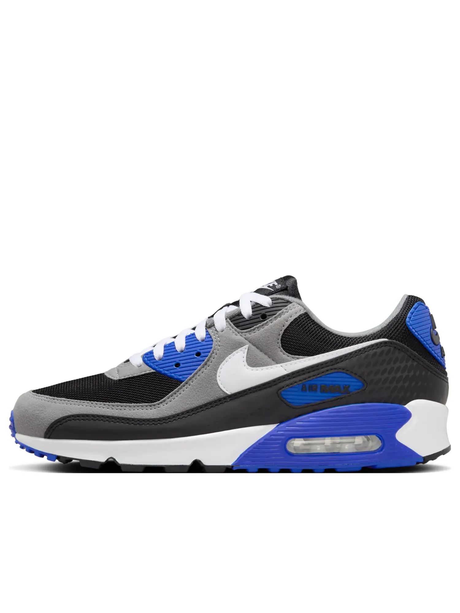 Кроссовки Nike Air Max 90 'Black Lyon Blue Varsity Maize' — изображение 1 из 6, мульти