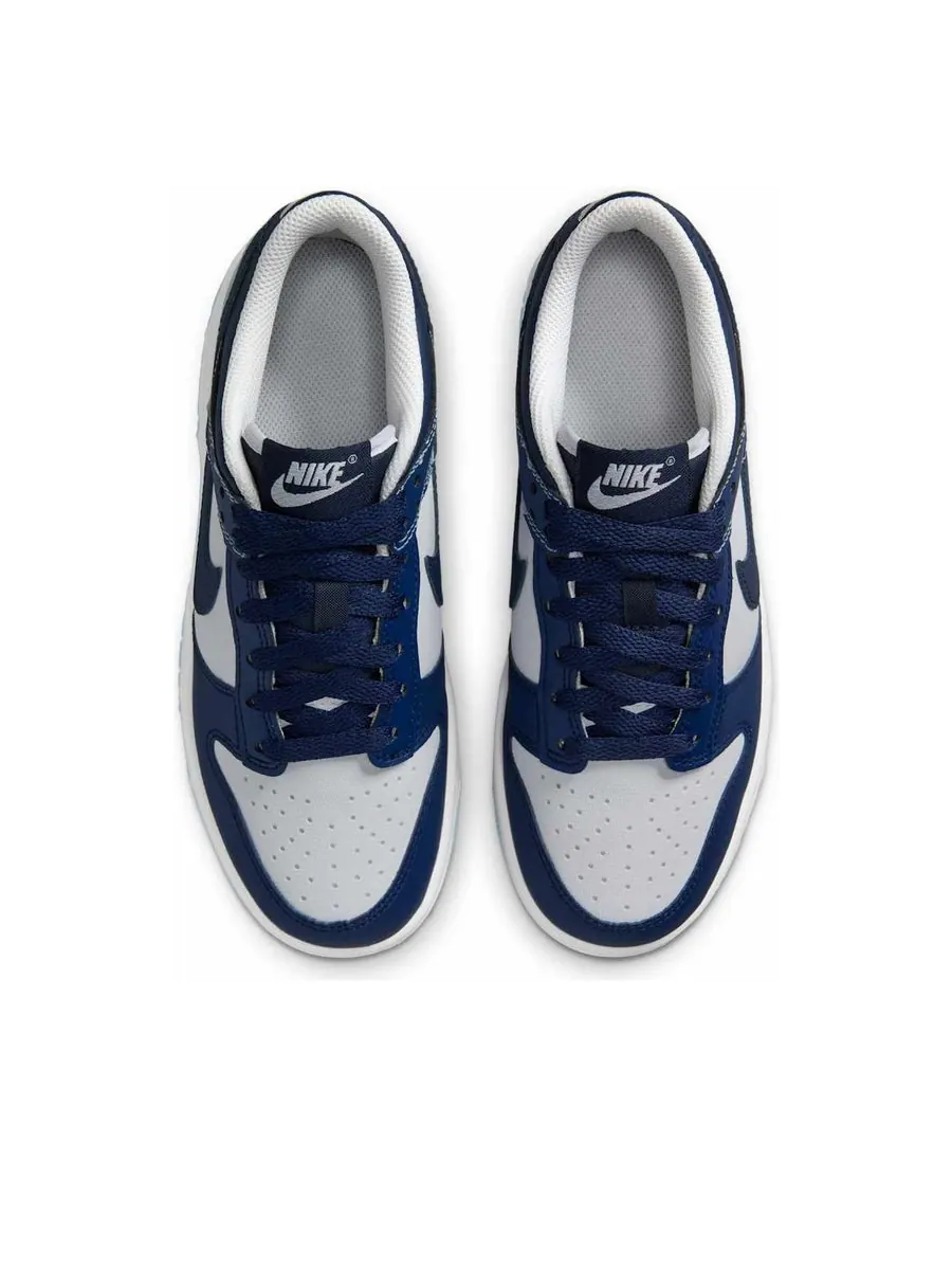 Кроссовки (GS) Nike Dunk Low 'Blue Splatter' — изображение 4 из 6, синий