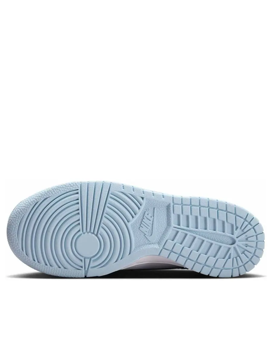 Кроссовки (GS) Nike Dunk Low 'Blue Splatter' — изображение 6 из 6, синий