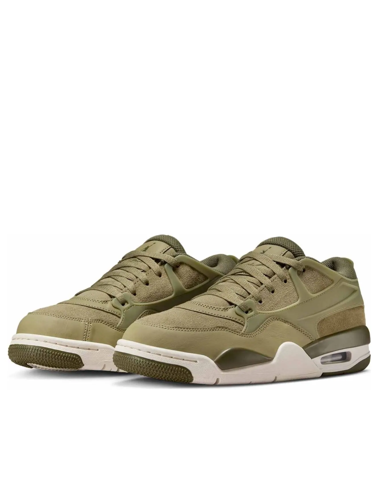 (WMNS) Air Jordan 4 RM 'Olive Phantom' — изображение 4 из 6, оливковый//оливковый