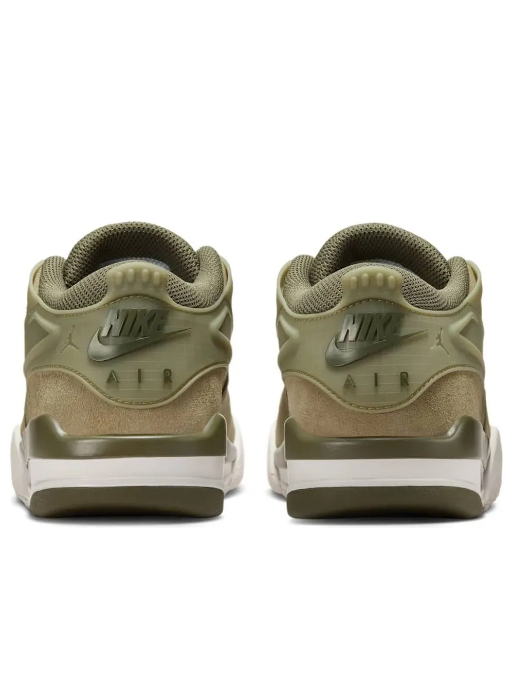 Кроссовки (WMNS) Air Jordan 4 RM 'Olive Phantom' — изображение 3 из 6, оливковый зеленый