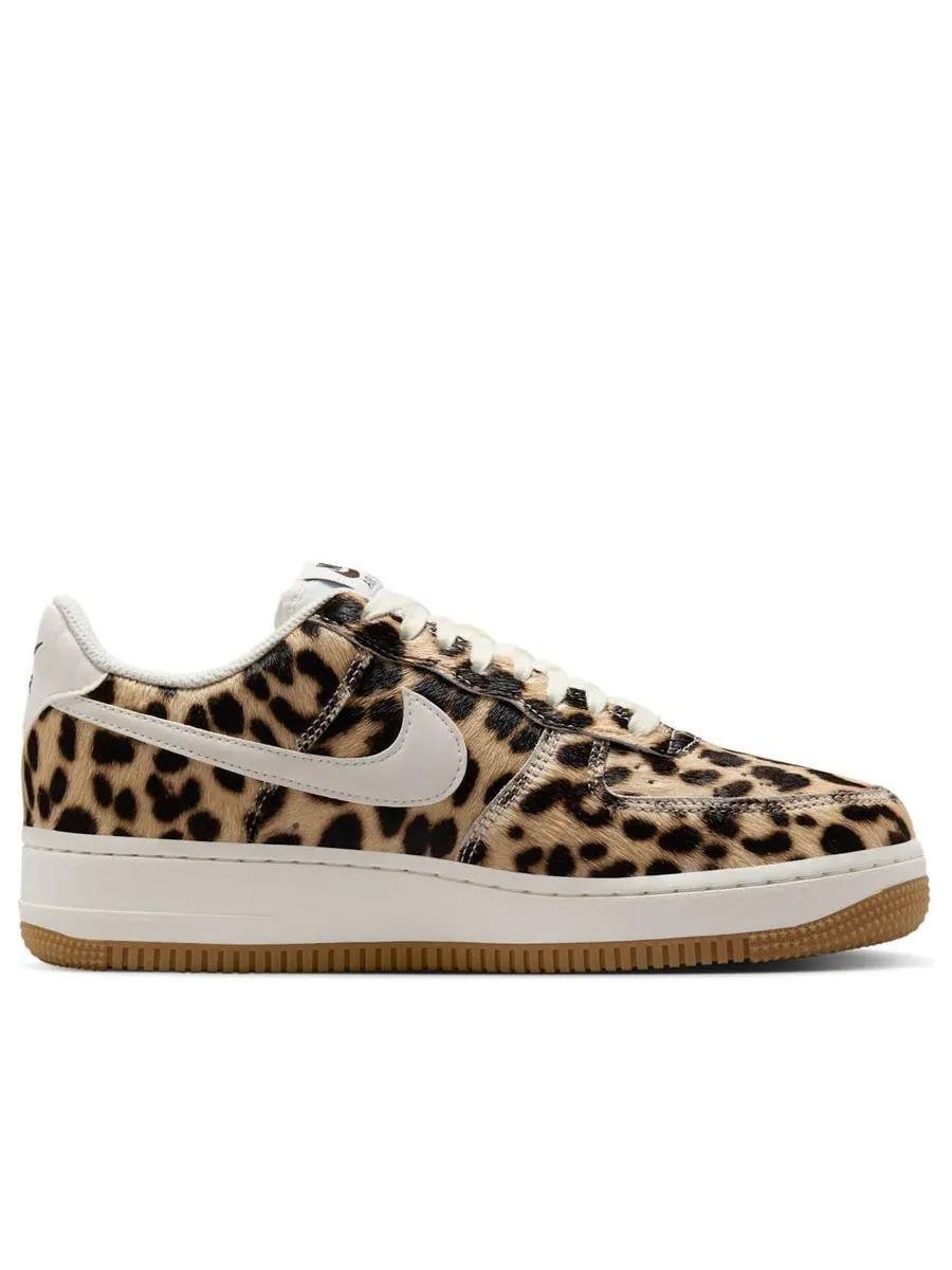 Кроссовки (WMNS) Nike Air Force 1 Low 'Leopard' — изображение 2 из 6, коричневый