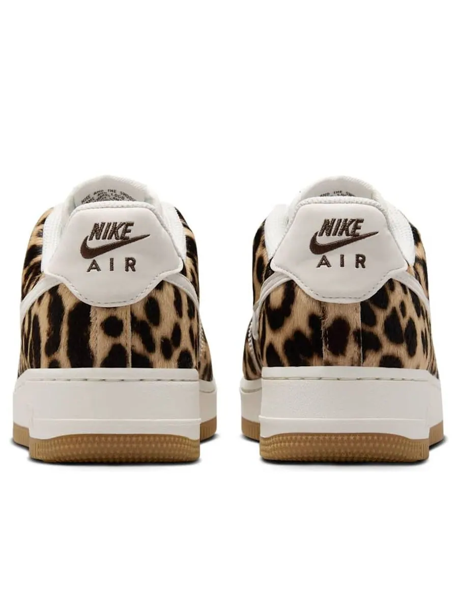 Кроссовки (WMNS) Nike Air Force 1 Low 'Leopard' — изображение 5 из 6, коричневый